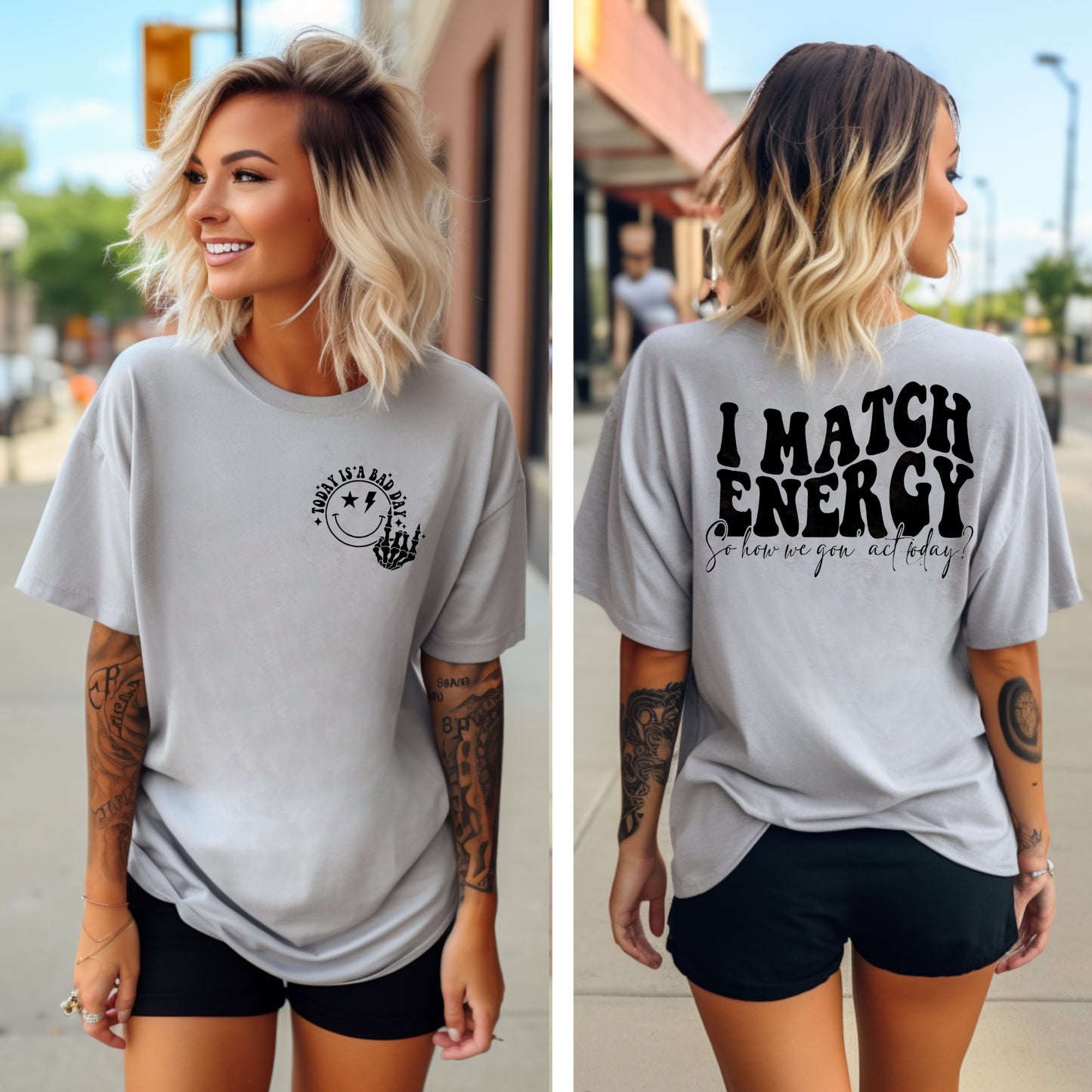 I MATCH ENERGY SO HOW WE GON ACT TODAY