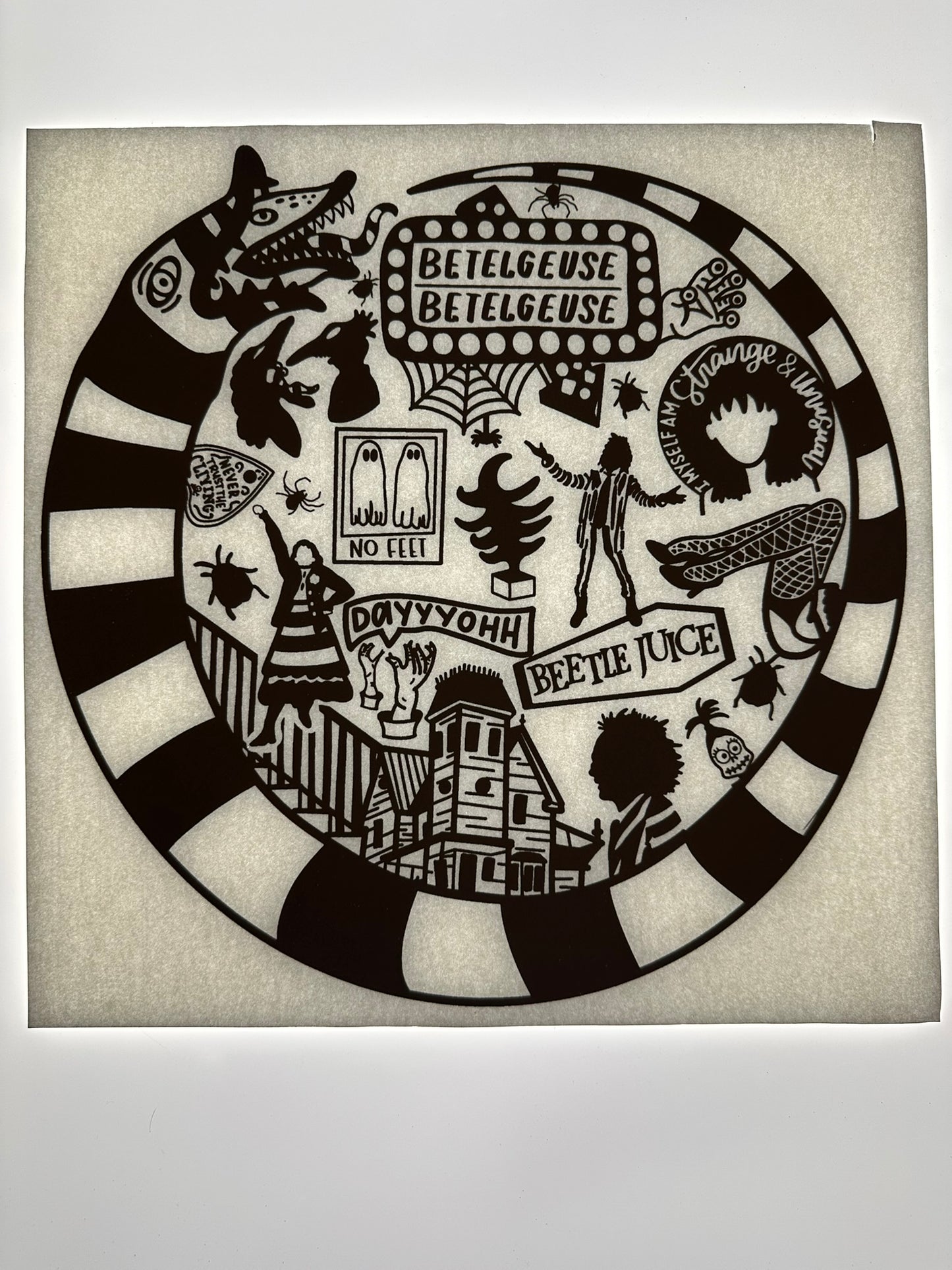 BETELGEUSE TRANSFER (BLACK)