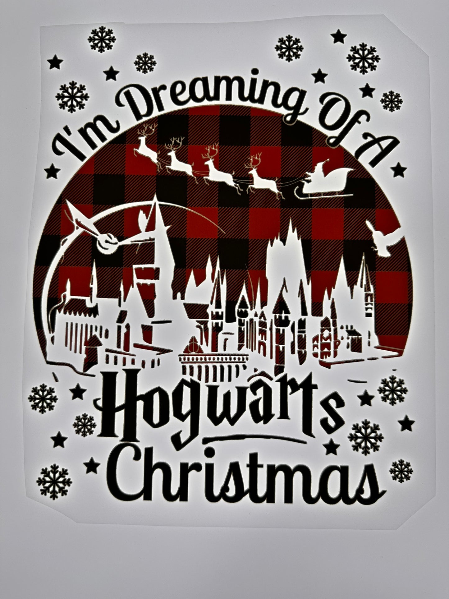 HOGWARTS CHRISTMAS TRANSFER (MULTICOLORED)