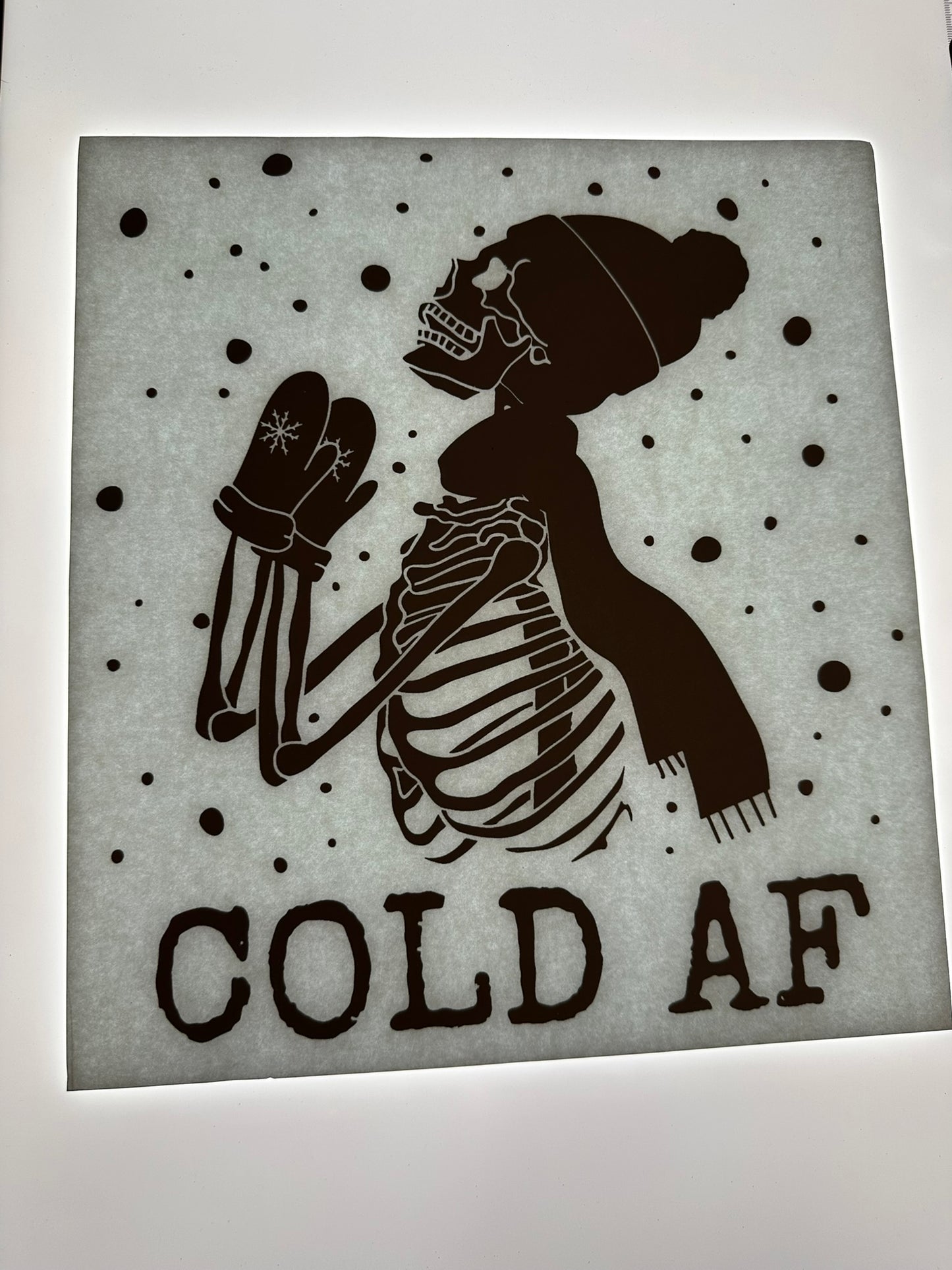 COLD AF TRANSFER (BLACK)