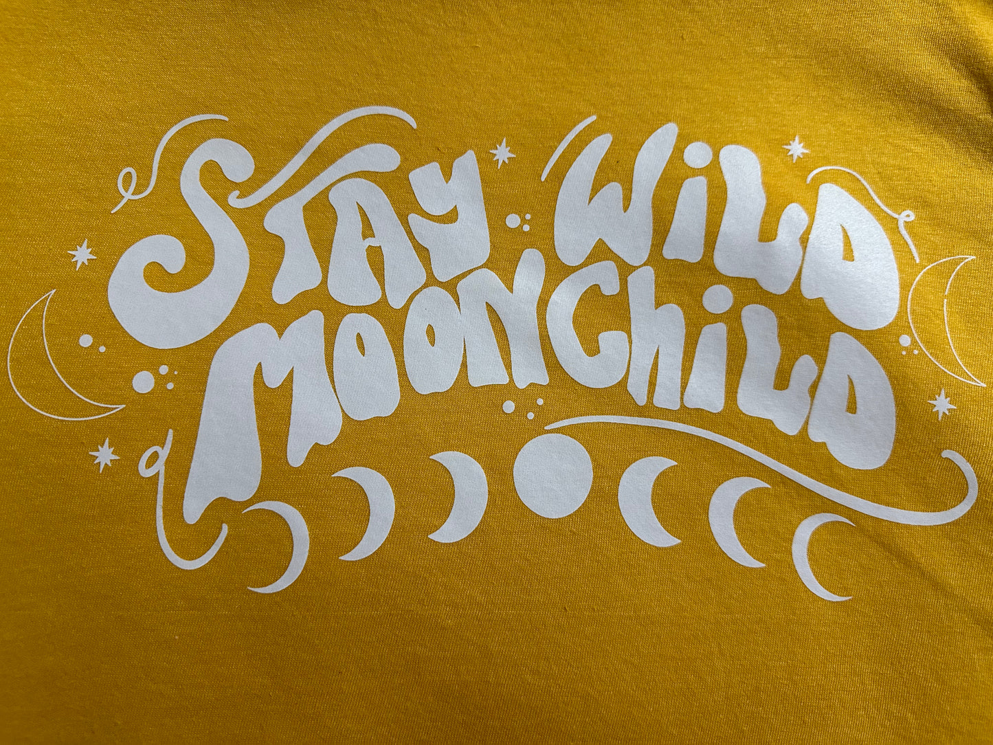 STAY WILD MOONCHILD SCREENPRINT TRANSFER