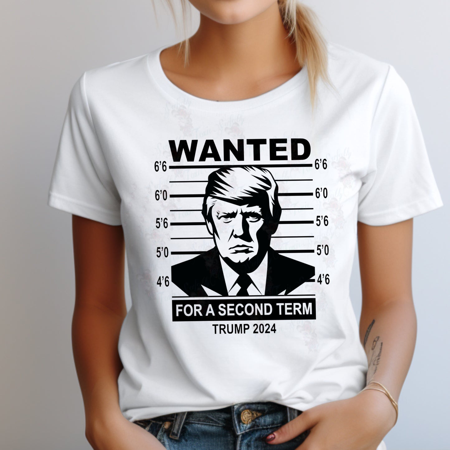WANTED FOR SECOND TERM TRUMP 2024