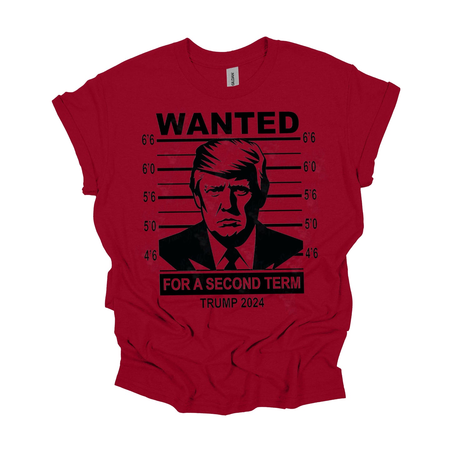WANTED FOR SECOND TERM TRUMP 2024