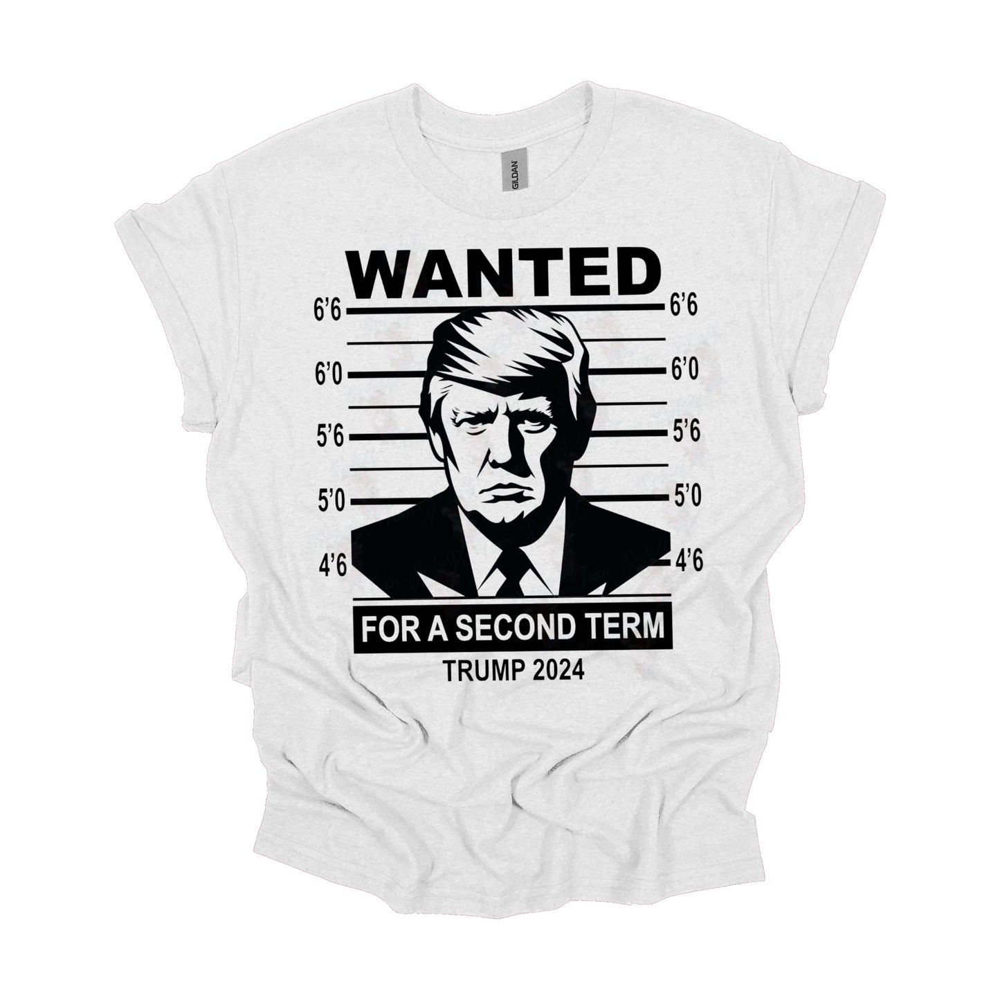WANTED FOR SECOND TERM TRUMP 2024