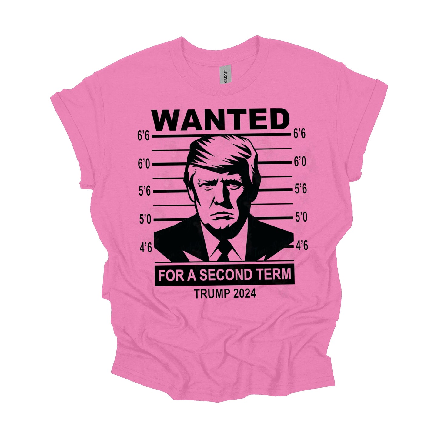 WANTED FOR SECOND TERM TRUMP 2024