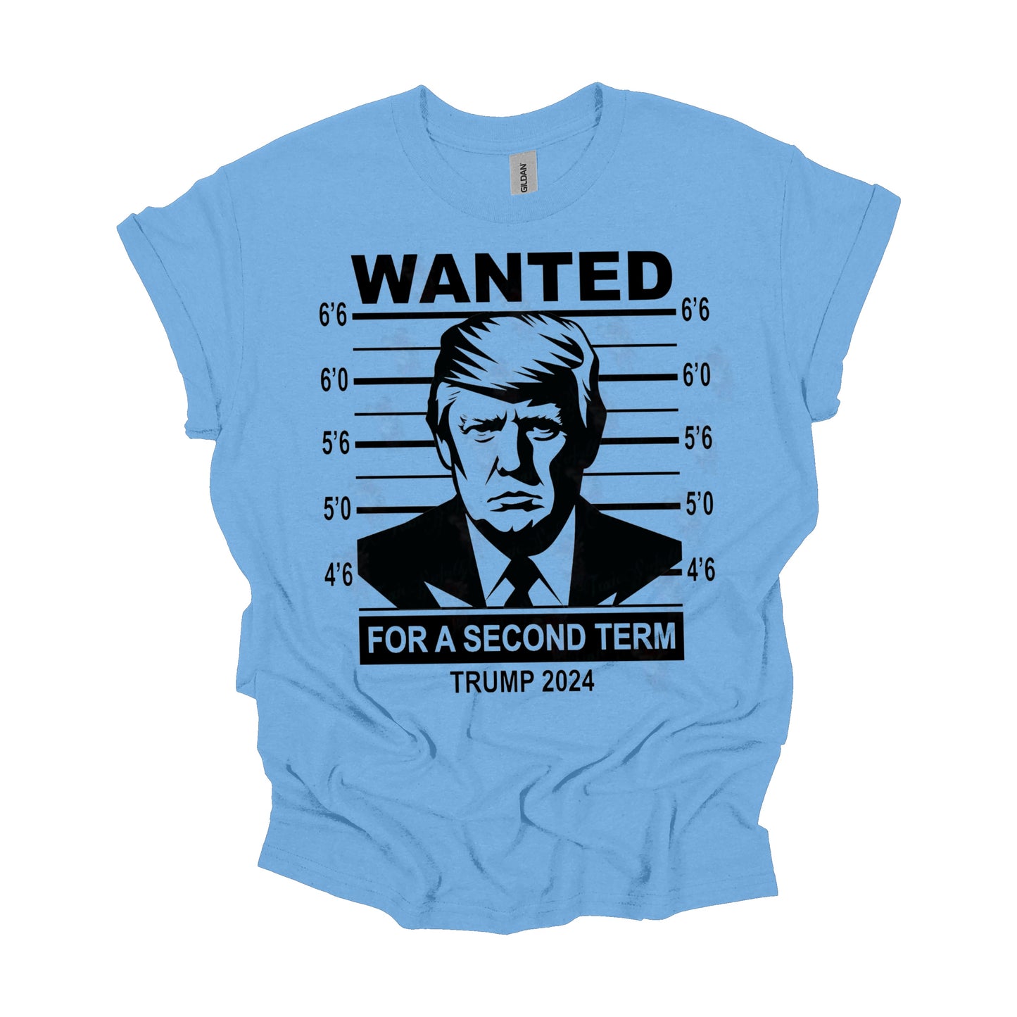 WANTED FOR SECOND TERM TRUMP 2024