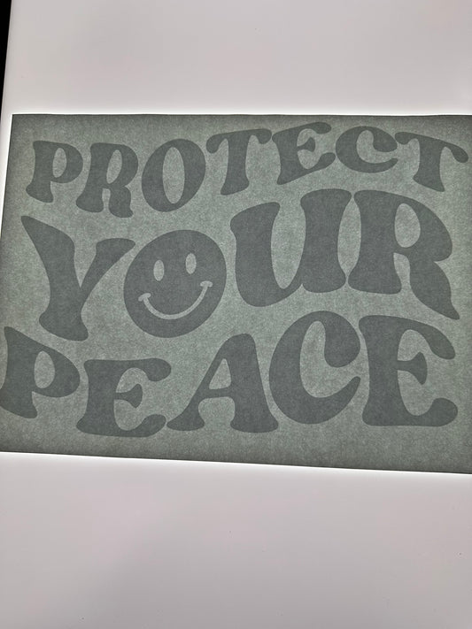 PROTECT YOUR PEACE TRANSFER (WHITE)