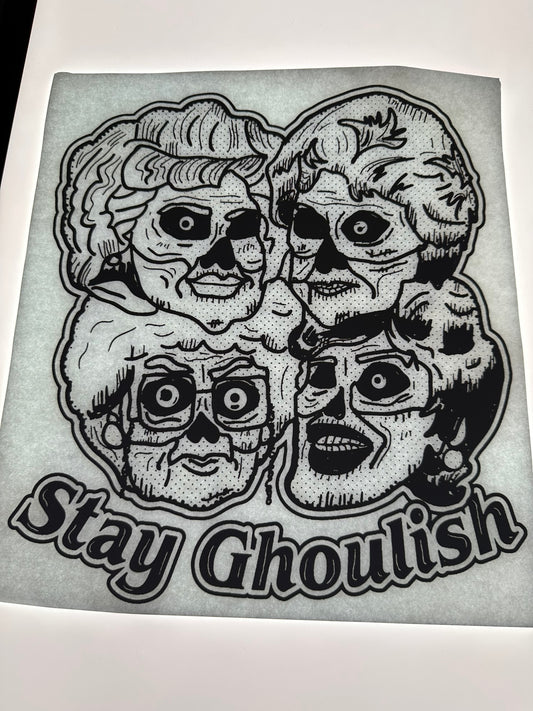 STAY GOULISH TRANSFER (BLACK)