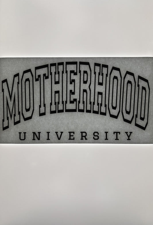 MOTHERHOOD UNIVERSITY (BLACK)