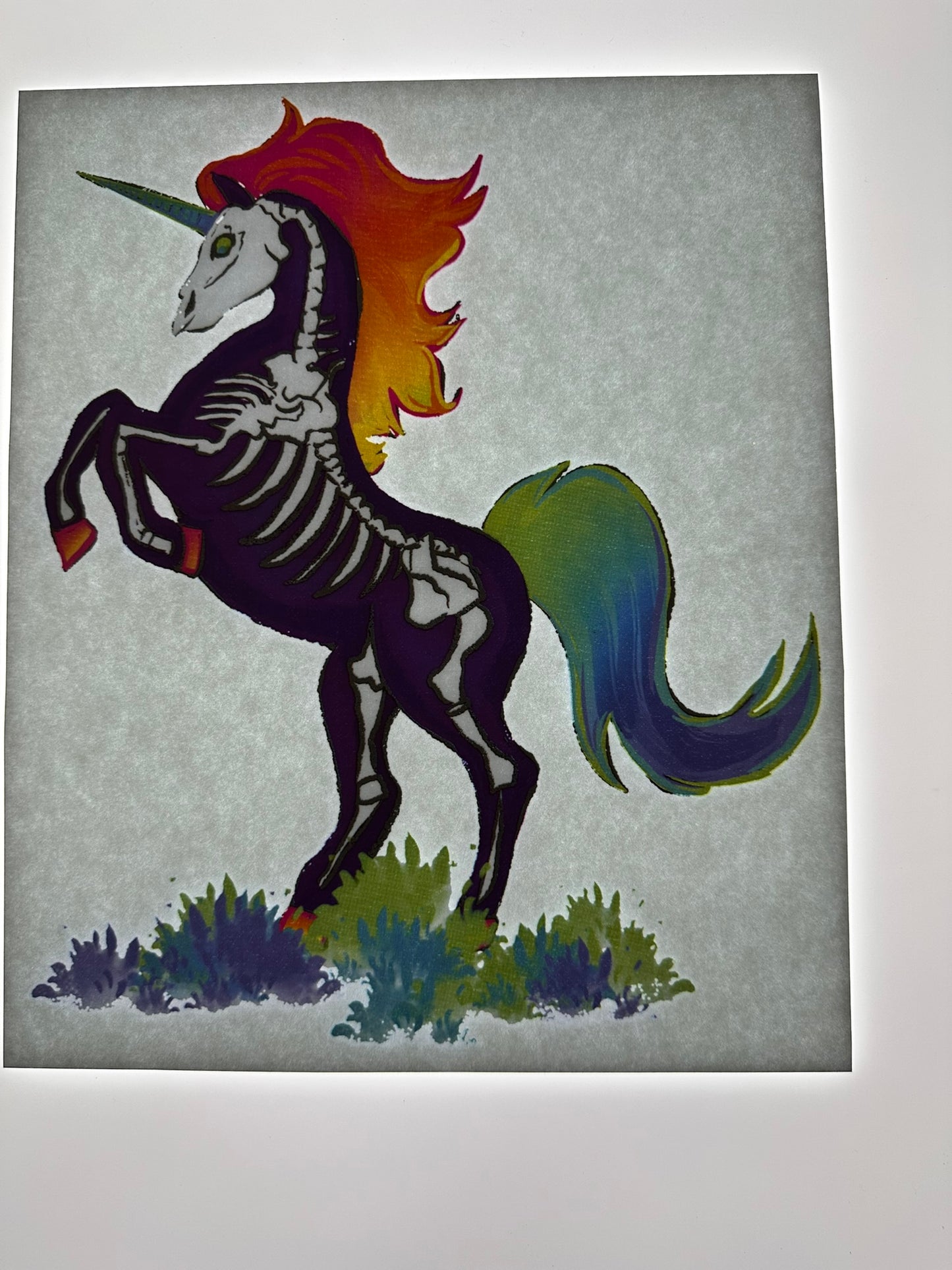UNICORN TRANSFER (MULTICOLORED)