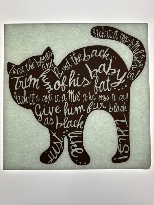 BLACK CAT TRANSFER (BLACK)