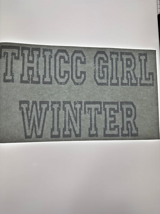 THICC GIRL WINTER TRANSFER (WHITE)