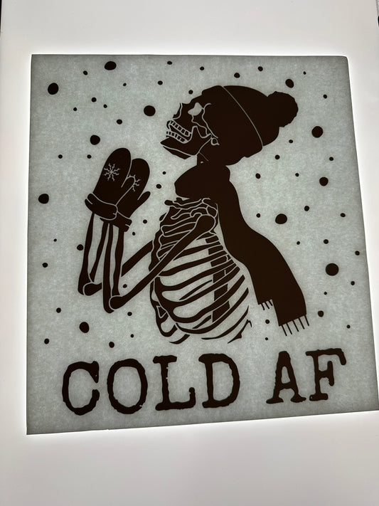 COLD AF TRANSFER (BLACK)